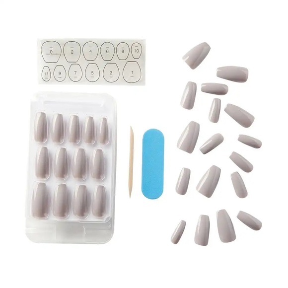 KISS Gel Fantasy Collection Nails - Gray - Picture 2 of 3